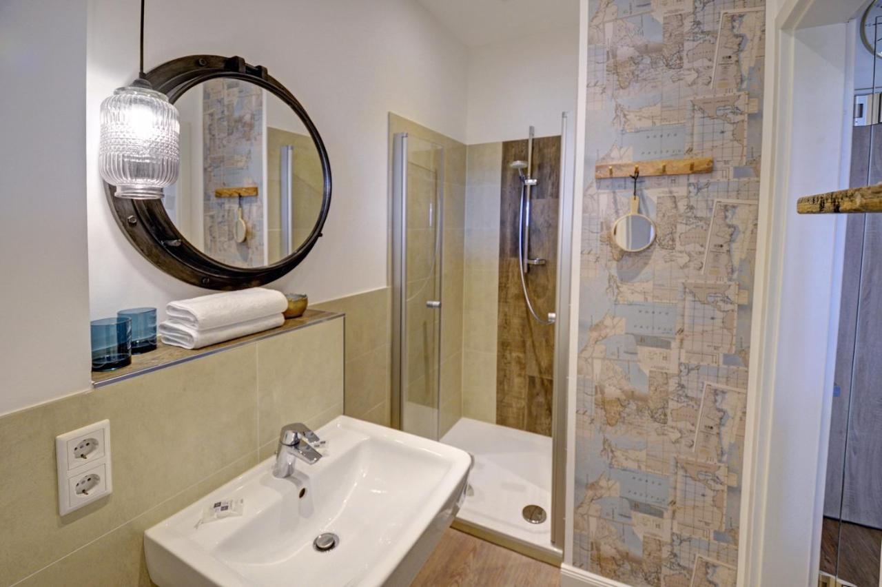 Fewo1846 Intermar - Marina Del Rey - Elegantes Studioapartment Mit Meerblick Und Eigenem Strandkorb Glücksburg Extérieur photo
