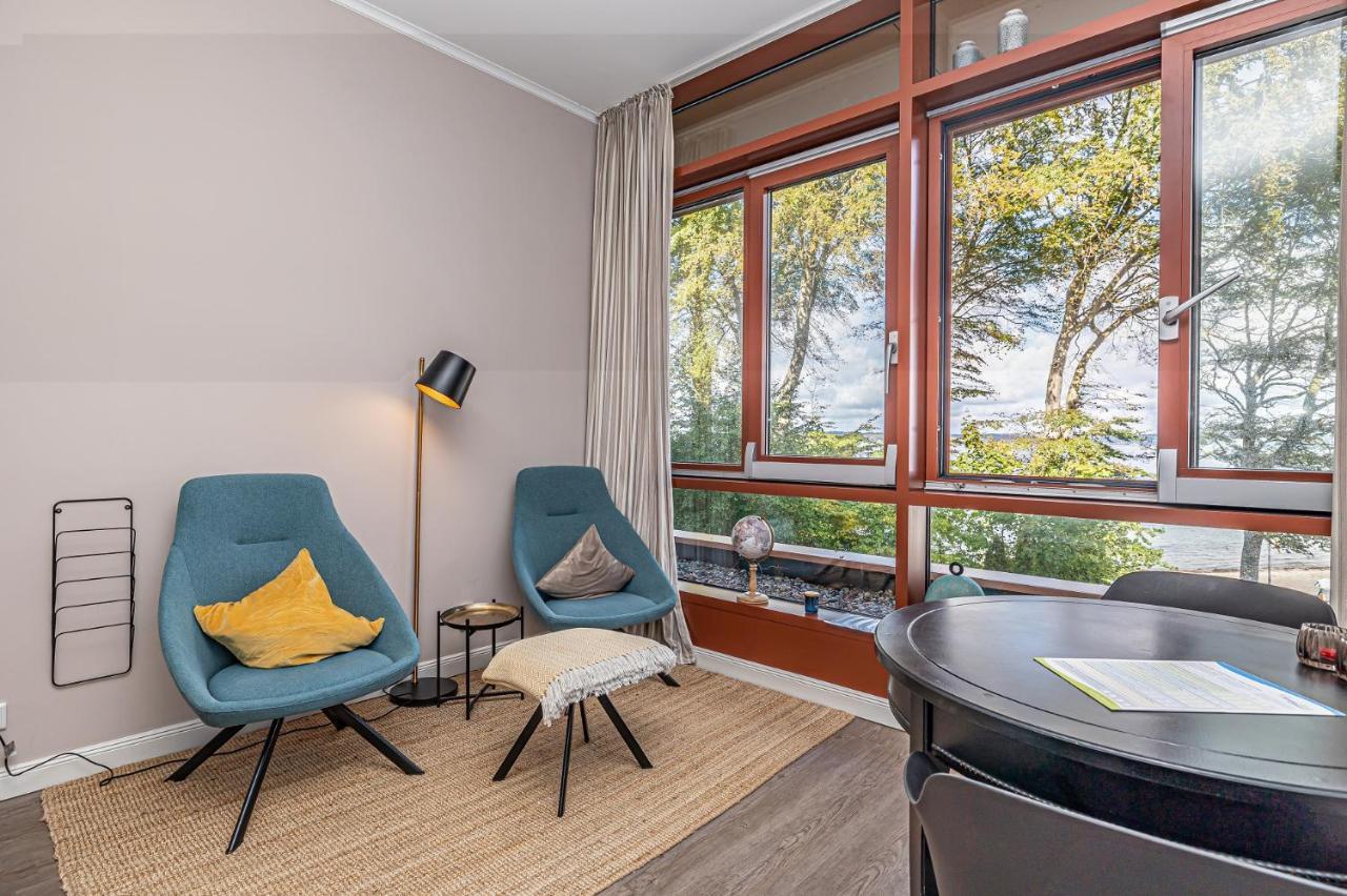Fewo1846 Intermar - Marina Del Rey - Elegantes Studioapartment Mit Meerblick Und Eigenem Strandkorb Glücksburg Extérieur photo